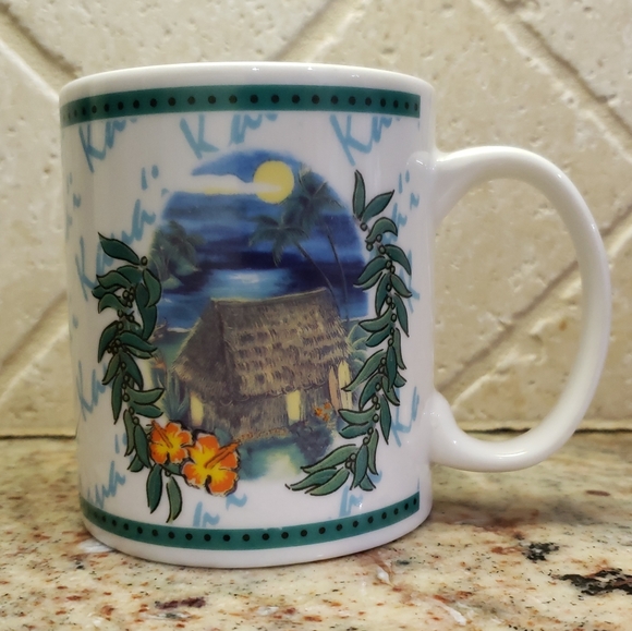 Hilo Hattie Hawaii Mug, 2002 "Kauai" Coffee Cup - Picture 1 of 6